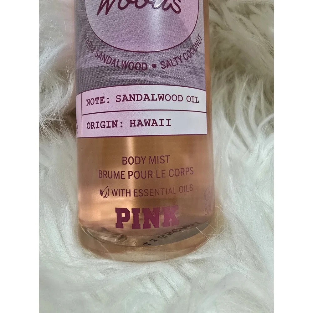 NEW Victoria's Secret PINK Coconut Woods Fragrance Body Mist 8.4 oz Sandalwood